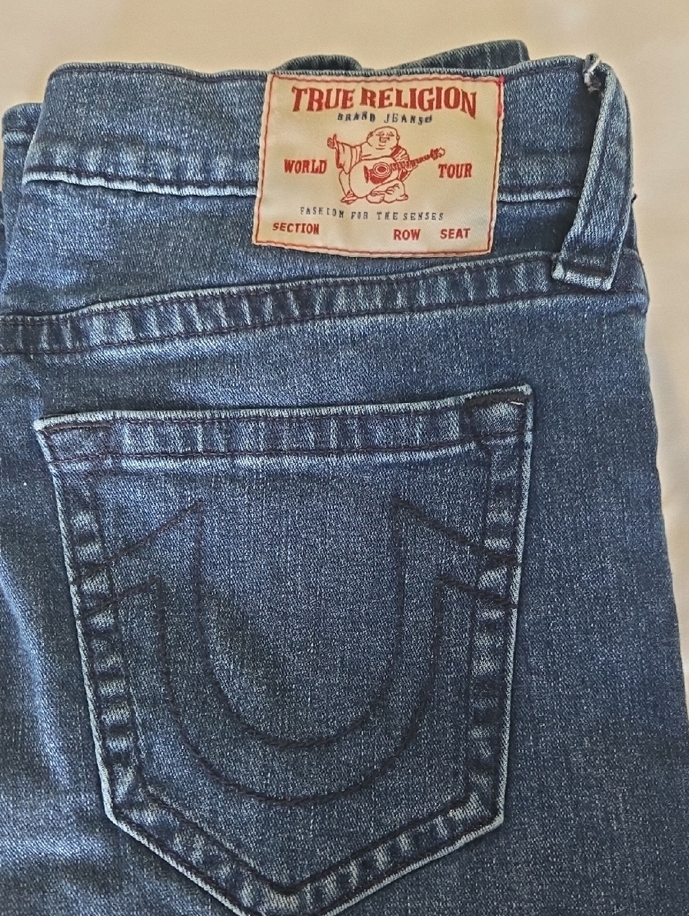 Ricky Relaxed Straight Men's Jeans with Signature Horseshoe Pocket